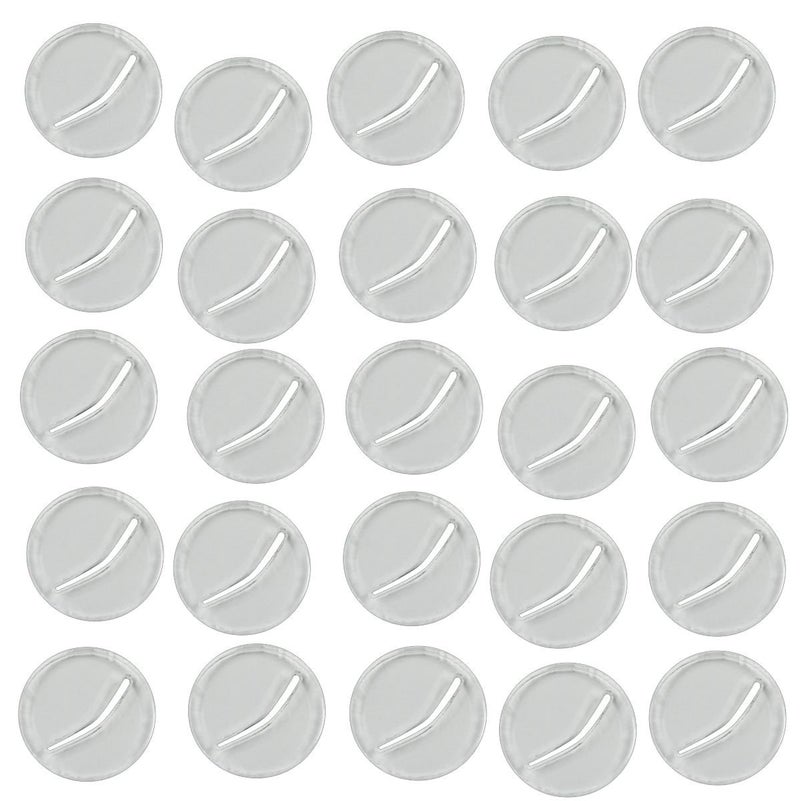 LITKO Paper Miniature Bases | Slotted Paper Figure Holder | Compatible with Dungeons and Dragons | Game Card Stands (3mm Clear Acrylic, 20mm) - Image 1
